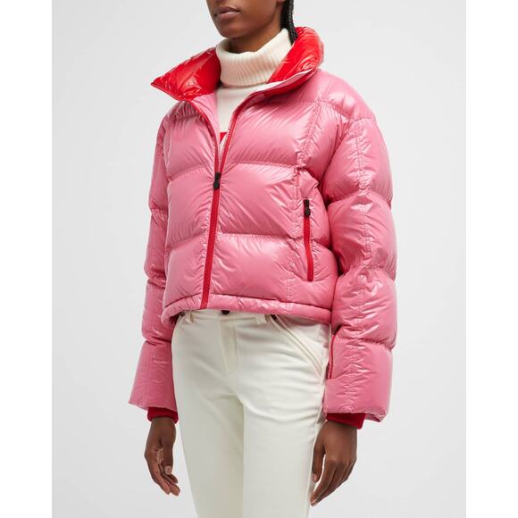 Perfect Moment 'Nevada' Pink Duvet Jacket Size S - Picture 1 of 5